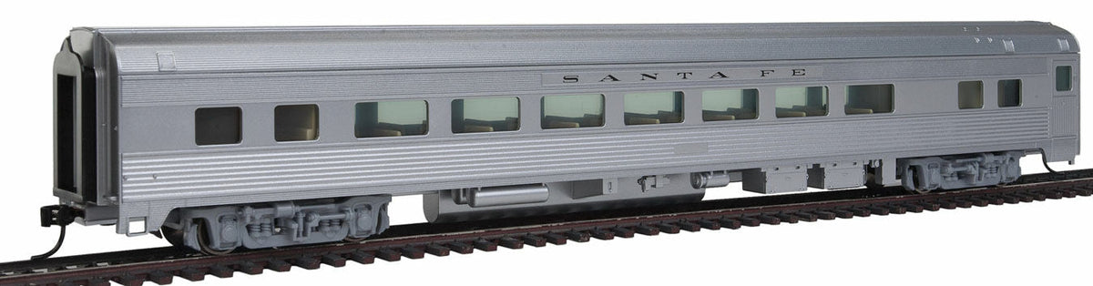  Walthers Mainline 910-30002 HO Scale 85' Budd Large Window Coach Santa Fe ATSF