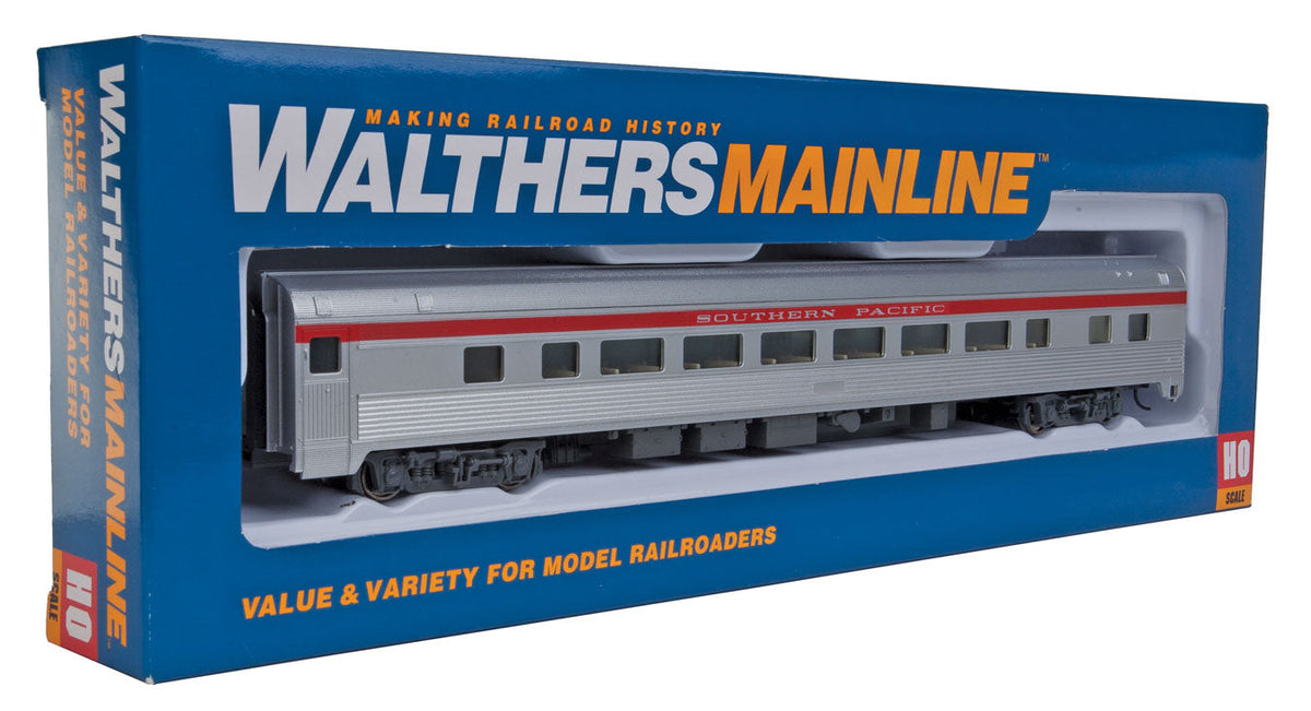  Walthers Mainline 910-30007 HO Scale 85' Budd Large Window Coach Southern Pacific SP