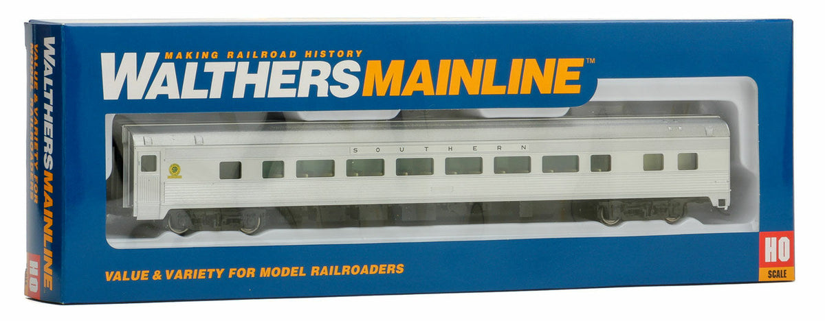  Walthers Mainline 910-30012 HO Scale 85' Budd Large Window Coach Southern