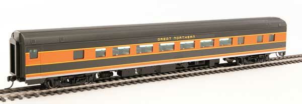  Walthers Mainline 910-30018 HO Scale 85' Budd Large Window Coach Great Northern GN