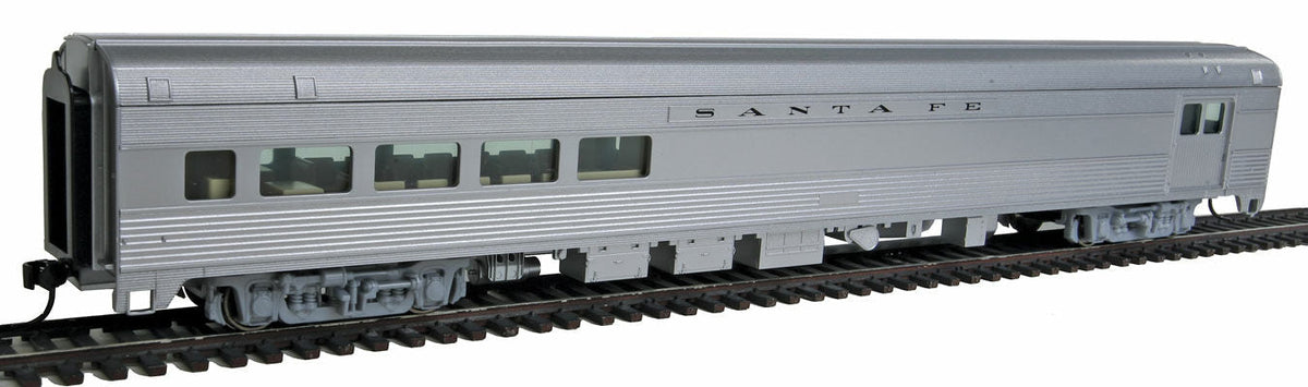  Walthers Mainline 910-30052 HO Scale 85' Budd Baggage Lounge Santa Fe ATSF