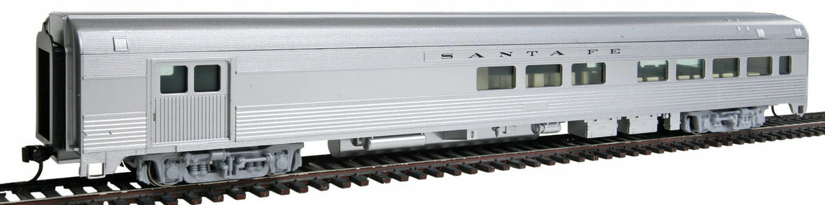  Walthers Mainline 910-30052 HO Scale 85' Budd Baggage Lounge Santa Fe ATSF