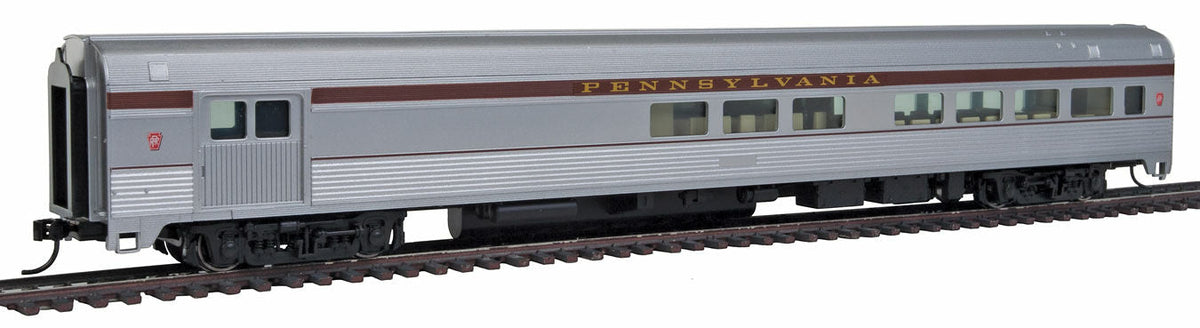  Walthers Mainline 910-30056 HO Scale 85' Budd Baggage Lounge Pennsylvania PRR