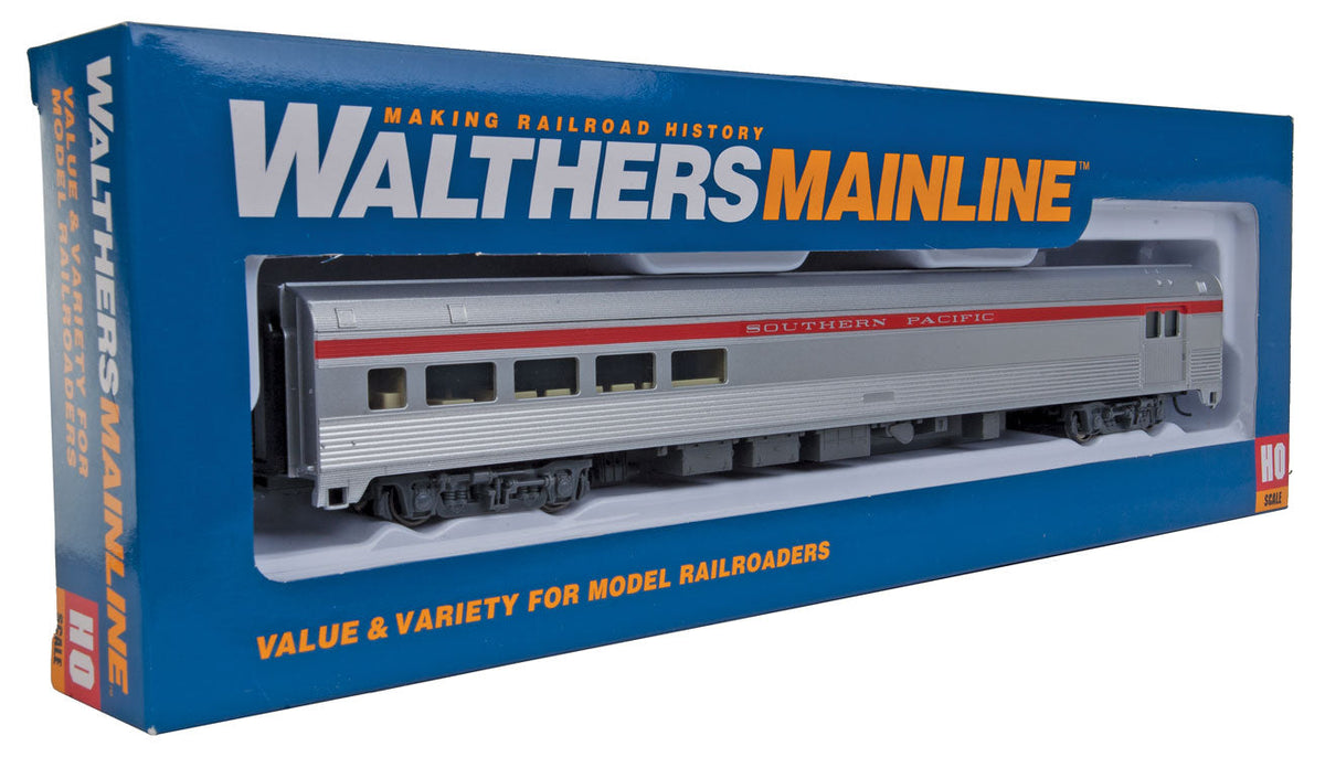  Walthers Mainline 910-30057 HO Scale 85' Budd Baggage Lounge Southern Pacific SP