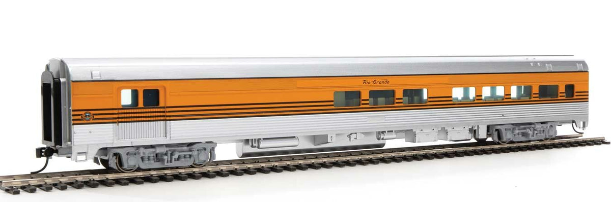  Walthers Mainline 910-30066 HO Scale 85' Budd Baggage Lounge Rio Grande D&RGW