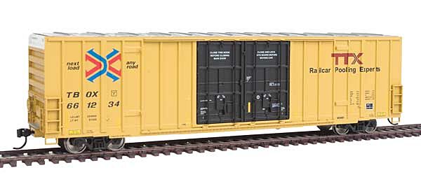  Walthers Mainline 910-3014 HO Scale 60' High Cube Box Car TTX TBOX 661234