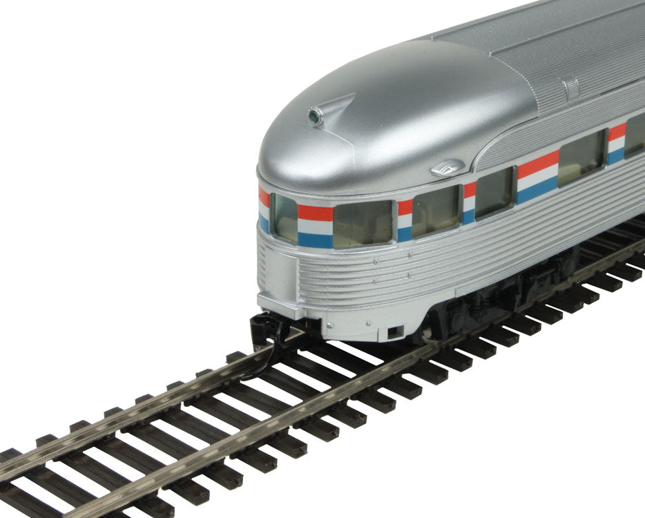  Walthers Mainline 910-30351 HO Scale 85' Budd Observation Amtrak Phase III