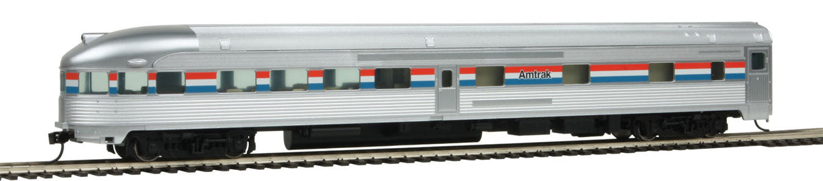  Walthers Mainline 910-30351 HO Scale 85' Budd Observation Amtrak Phase III