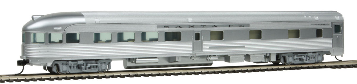  Walthers Mainline 910-30352 HO Scale 85' Budd Observation Santa Fe ATSF