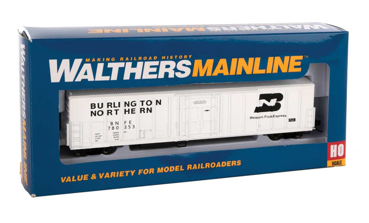  Walthers Mainline 910-3952 HO Scale 57' Mechanical Reefer Burlington Northern BNFE 780353