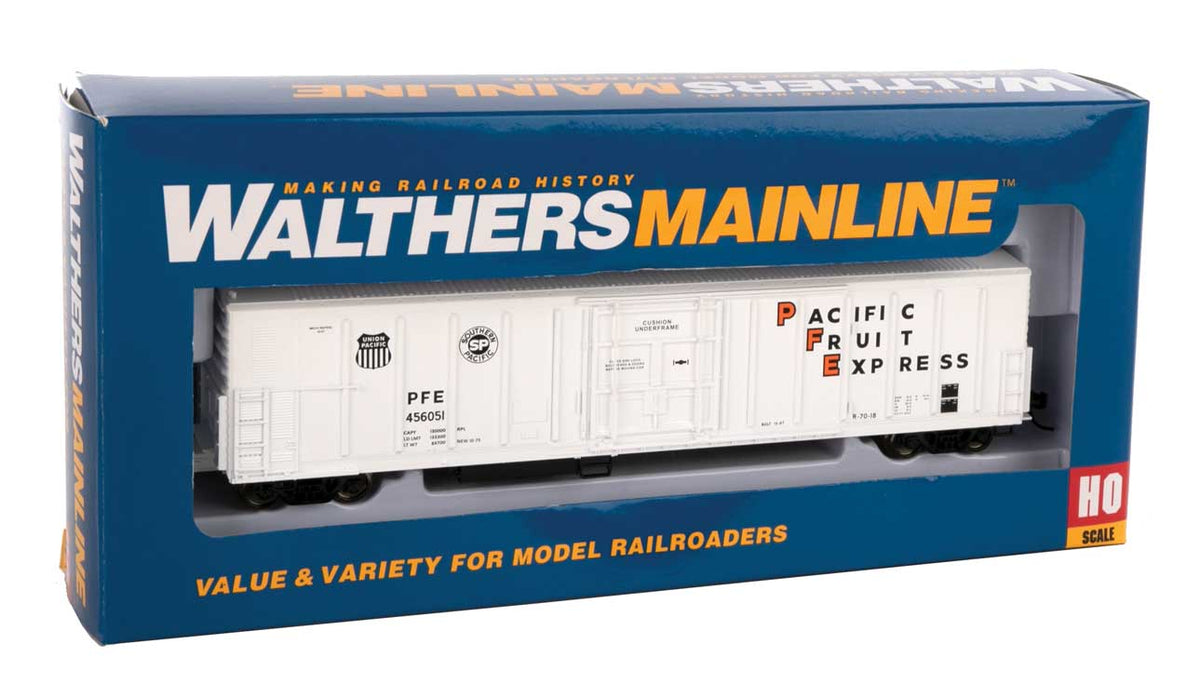  Walthers Mainline 910-3960 HO Scale 57' Mechanical Reefer Pacific Fruit Express PFE 456499