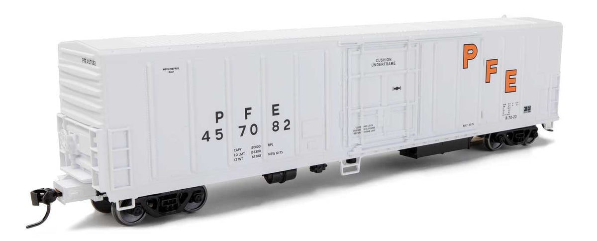  Walthers Mainline 910-3985 HO Scale 57' Mechanical Reefer Pacific Fruit Exress PFE 4567082