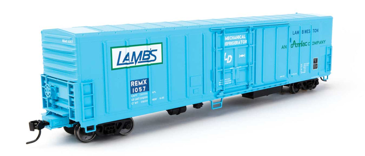  Walthers Mainline 910-3988 HO Scale 57' Mechanical Reefer Lamb Weston REMX 1057