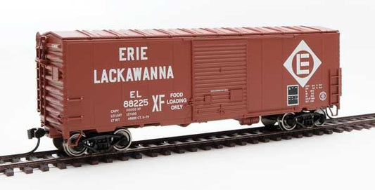  Walthers Mainline 910-45003 HO Scale 40' Modernized ACF Boxcar Erie Lackawanna EL 88225