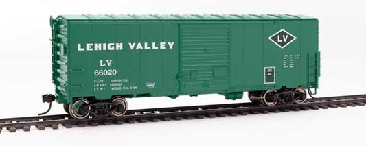  Walthers Mainline 910-45012 HO Scale 40' Modernized ACF Boxcar Lehigh Valley LV 66202