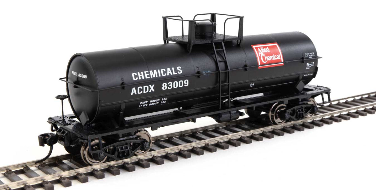  Walthers Mainline 910-48002 HO Scale 36' Chemical Tank Car Allied ACDX 83009