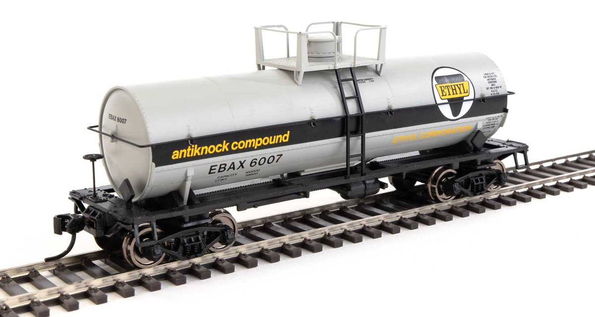  Walthers Mainline 910-48007 HO Scale 36' Chemical Tank Car Ethyl ABEX 6007