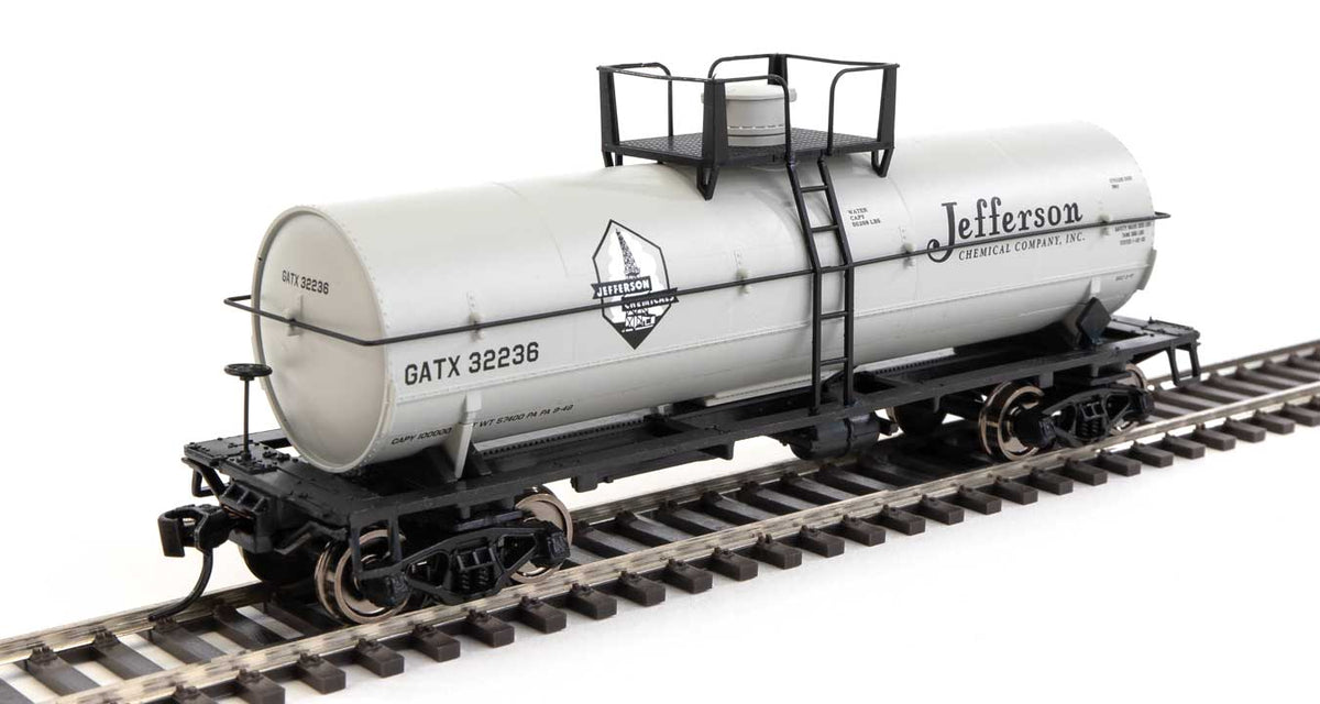  Walthers Mainline 910-48011 HO Scale 36' Chemical Tank Car Jefferson GATX 32236