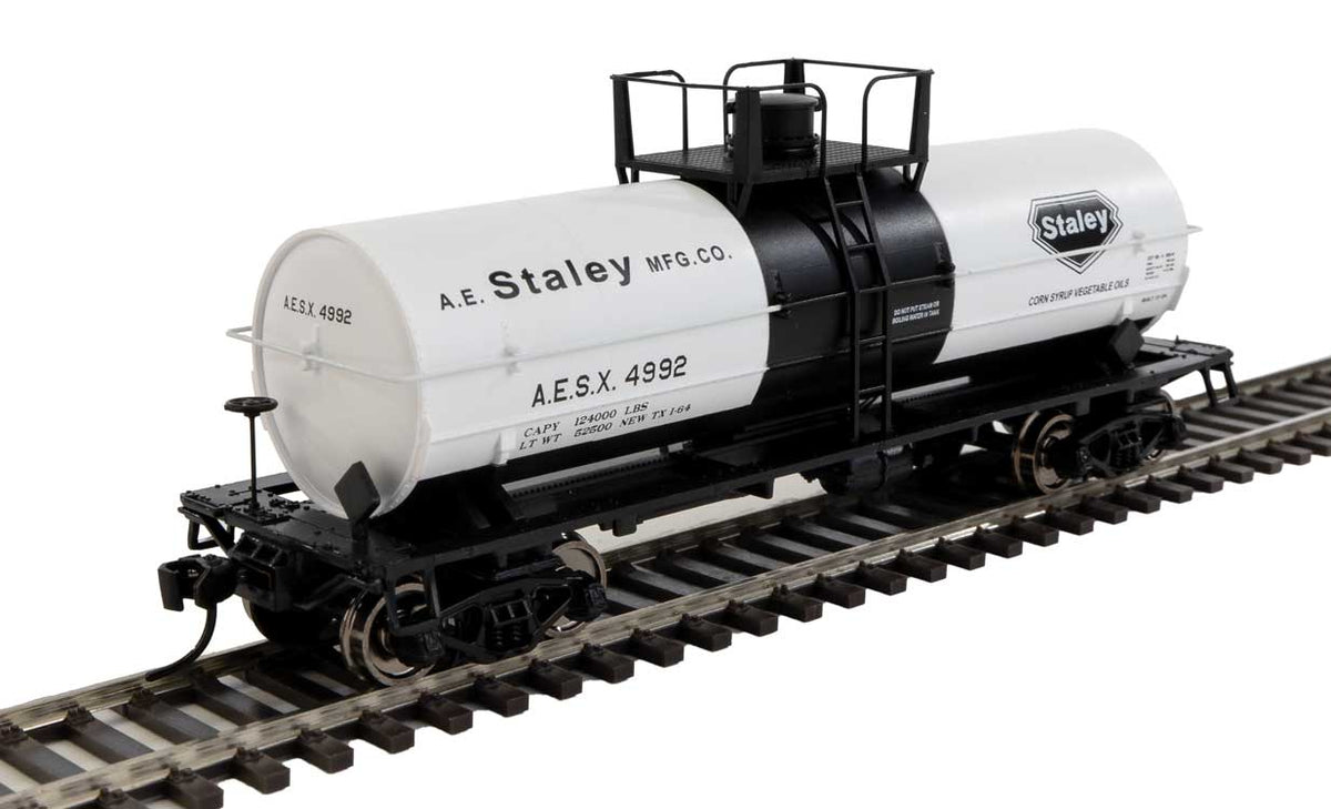  Walthers Mainline 910-48018 HO Scale 36' Chemical Tank Car AE Staley AESX 4992