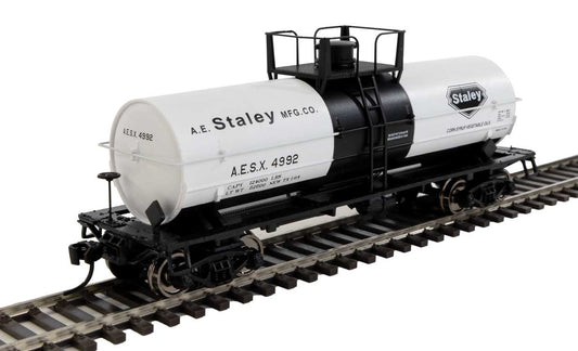  Walthers Mainline 910-48018 HO Scale 36' Chemical Tank Car AE Staley AESX 4992