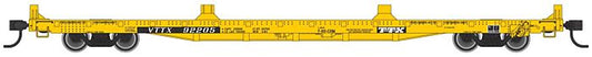  Walthers Mainline 910-5352 60' Pullman Flatcar "Container Service" TTXVTTX 92290