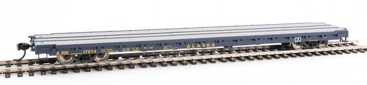  Walthers Mainline 910-5358 60' Pullman Flatcar Alaska ARR 17014