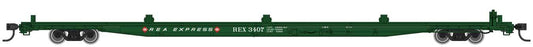  Walthers Mainline 910-5527 HO Scale G85 85' Flatcar Railway Express REA 3407