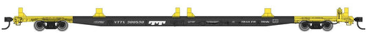  Walthers Mainline 910-5543 HO Scale G85 85' Flatcar Trailer Train VTTX 300530