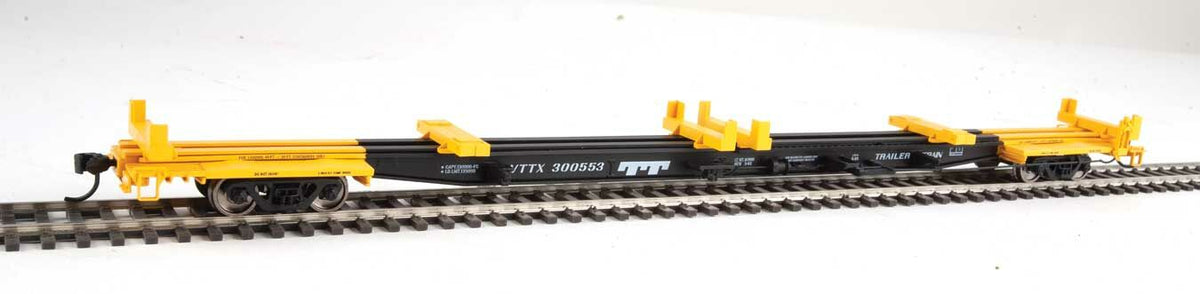  Walthers Mainline 910-5544 HO Scale G85 85' Flatcar Trailer Train VTTX 300553