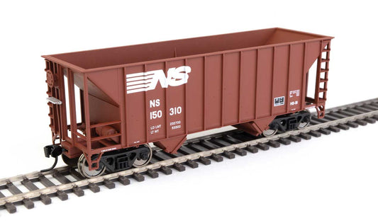  Walthers MainLine 910-56615 100 Ton 2 Bay Hopper Norfolk Southern NS 150310