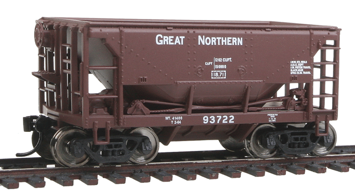  Walthers Mainline 910-58005 HO Scale 24' Ore Car 6 Pack Great Northern GN #1 - NOS