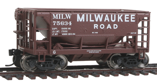  Walthers Mainline 910-58008 HO Scale 24' Ore Car 6 Pack Milwaukee Road MILW #2 - NOS