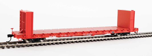  Walthers Mainline 910-5806 60' Pullman Bulkhead Flatcar Canadian Pacific CP 304667