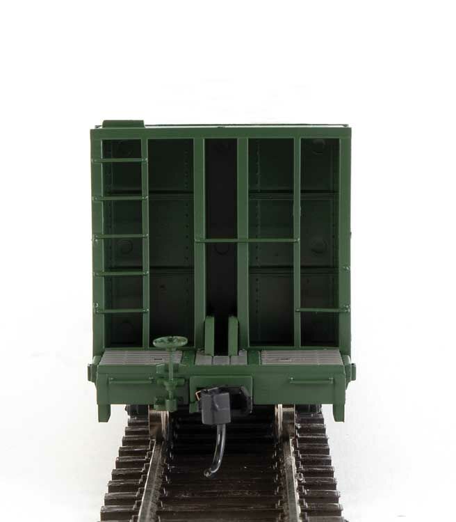  Walthers Mainline 910-5826 60' Pullman Bulkhead Flatcar Weyerhauser CLC 1103