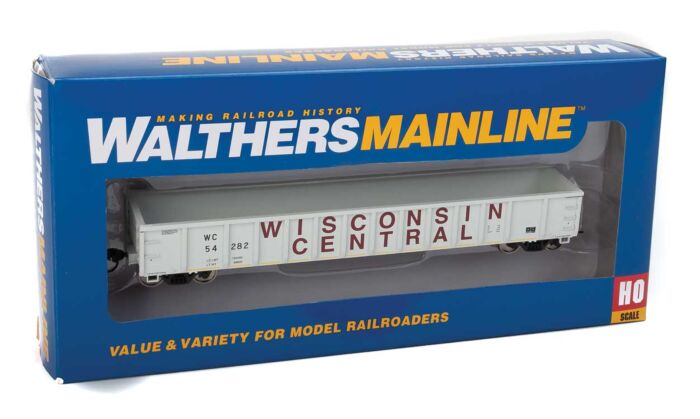  Walthers MainLine 910-6258 53' Gondola Wisconsin Central WC 54282