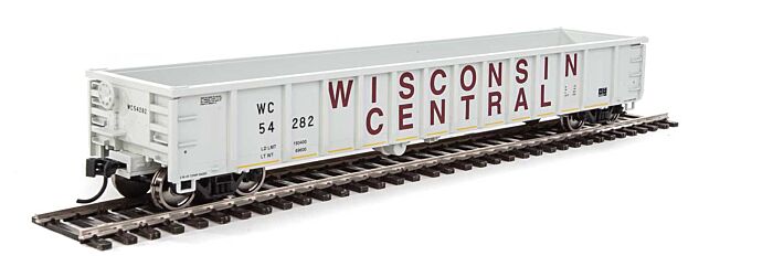  Walthers MainLine 910-6258 53' Gondola Wisconsin Central WC 54282