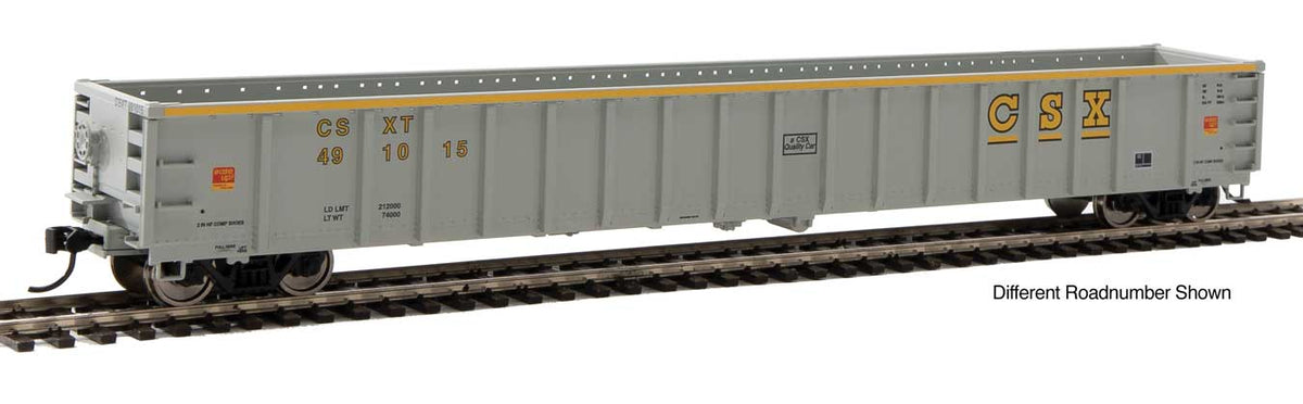  Walthers MainLine 910-6414 68' Gondola Railgon CSX 491028