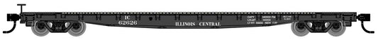  Walthers Mainline 910-6615 53' GSC Flatcar Illinois Central IC 62644