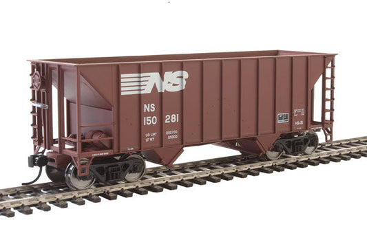  Walthers MainLine 910-6920 100 Ton 2 Bay Hopper Norfolk Southern NS 150281