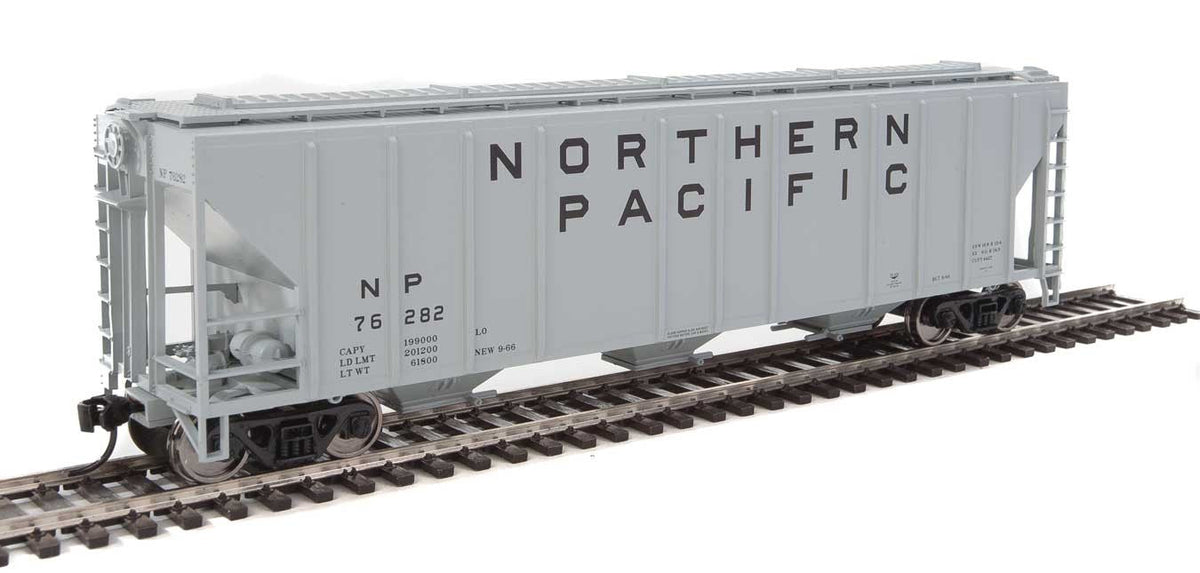  Walthers Mainline 910-7473 HO Scale 50' PS-2 CD 4427 Covered Hopper Northern Pacific NP 76282