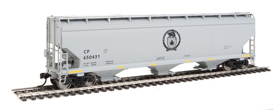  Walthers Mainline 910-7637 HO Scale 60' NSC 5150 3 Bay Covered Hopper Canadian Pacific CP 650431