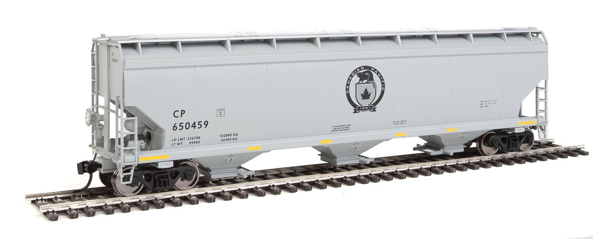  Walthers Mainline 910-7639 HO Scale 60' NSC 5150 3 Bay Covered Hopper Canadian Pacific CP 650459