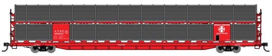  Walthers Mainline 910-8104 HO Scale 89' Bi-Level Shielded Auto Rack Santa Fe ATSF 88036