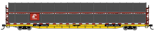  Walthers Mainline 910-8112 HO Scale 89' Bi-Level Shielded Auto Rack Conrail CR 964357