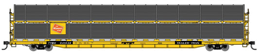  Walthers Mainline 910-8118 HO Scale 89' Bi-Level Shielded Auto Rack Milwaukee Road MILW 941656