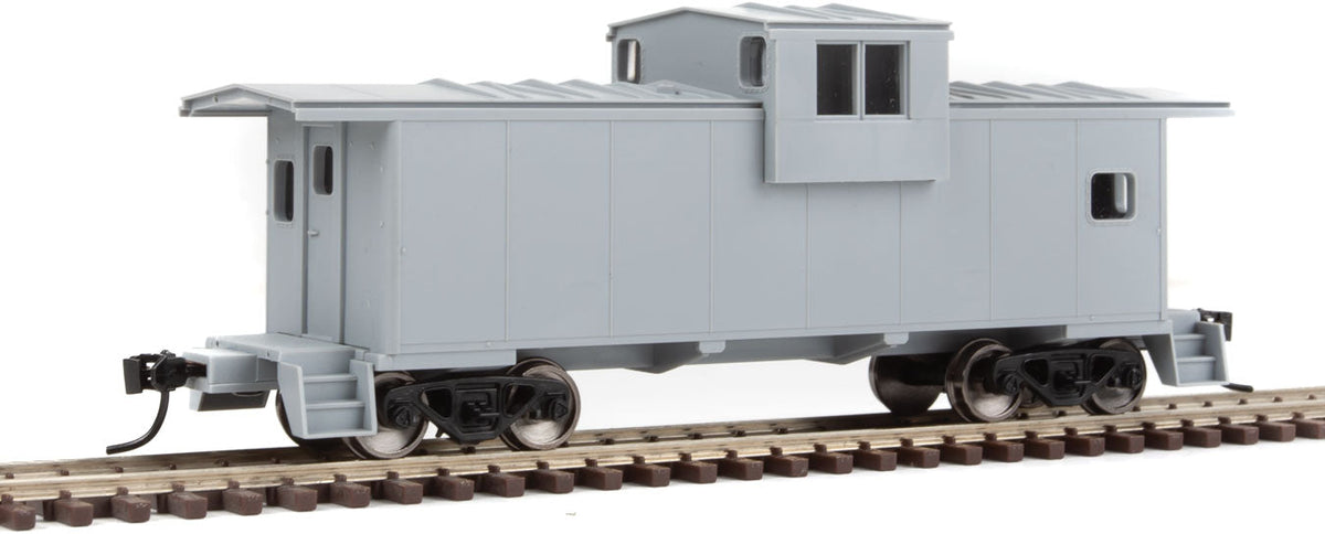  Walthers Mainline 910-8700 HO Scale Extended Wide Vision Caboose Undecorated