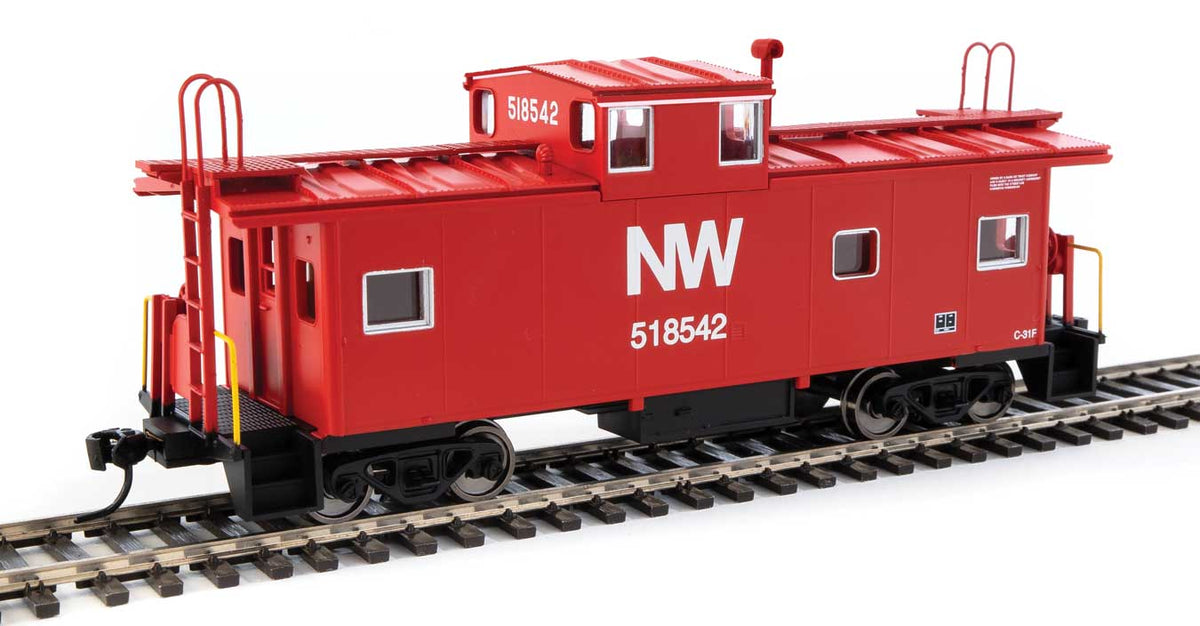  Walthers Mainline 910-8774 HO Scale Wide Vision Caboose Norfolk & Western NW 518556
